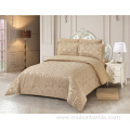 King size jacquard quilt duvet comforter bedding set